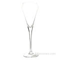 verre de cristal grillage flûtes à champagne verres